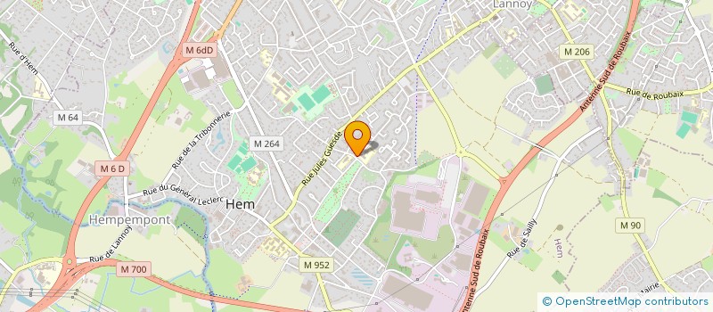 localisation de l'entreprise MOUVEMENTD EXPRESSION DE DIFFUSION D INFORMATION ET D ANIMATION  HEM