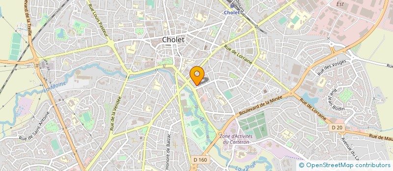 localisation de l'entreprise MOUVEMENTS D'UTILITE LOCALE ET SOLIDAIRE à CHOLET