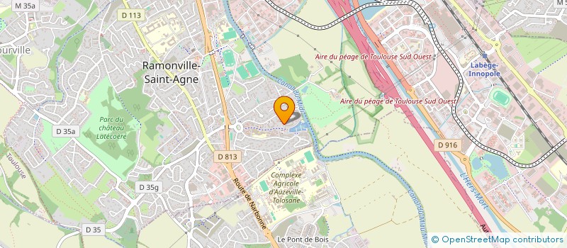 localisation de l'entreprise MOUVEMENTS DE L'ETRE  RAMONVILLE-SAINT-AGNE