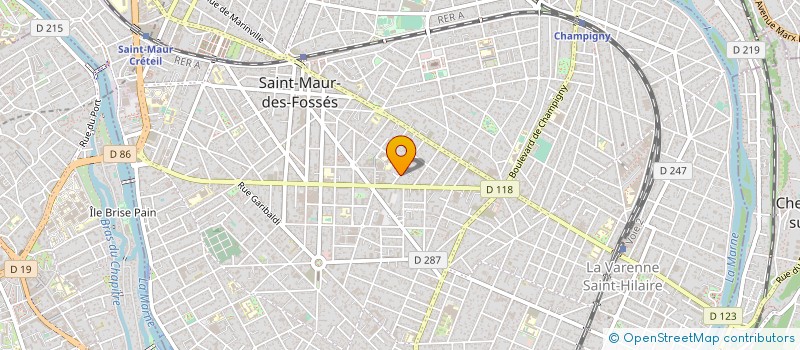 localisation de l'entreprise MOUVEMENTS SONORES à SAINT-MAUR-DES-FOSSES