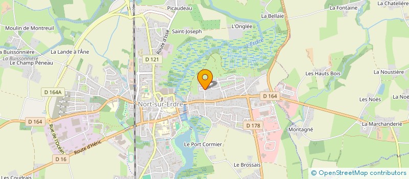 localisation de l'entreprise MOUVI  NORT-SUR-ERDRE