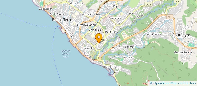 localisation de l'entreprise MOUVMAN KILTIREL MASS NEG CHAPPE  BASSE-TERRE