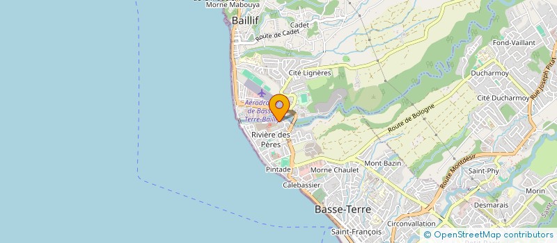 localisation de l'entreprise MOUVMAN KILTIREL VOUKOUM à BASSE-TERRE