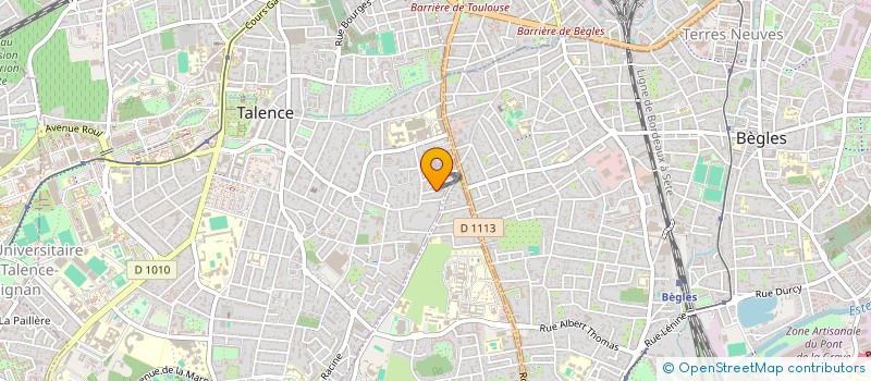 localisation de l'entreprise MOUVT RESISTANCE ANTI CHOMAGE PRECARITE  TALENCE