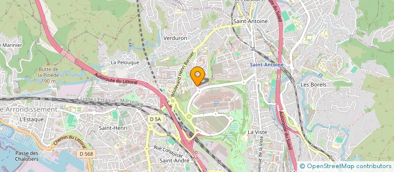 localisation de l'entreprise MOUVTC à MARSEILLE