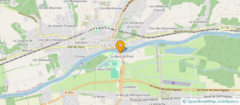 localisation de l'entreprise MOUZAY PHILIPPE  FAVEROLLES-SUR-CHER