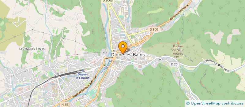 localisation de l'entreprise MOUZETTE à DIGNE-LES-BAINS