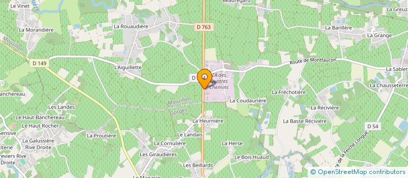 localisation de l'entreprise MOUZILLON POIDS LOURDS à MOUZILLON