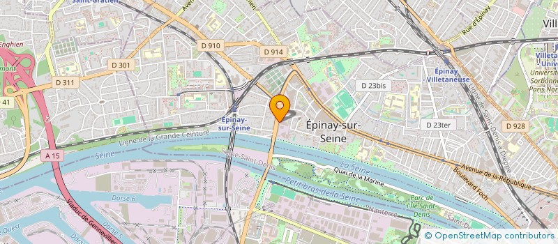localisation de l'entreprise MOUZOURI MOHAMED à EPINAY SUR SEINE