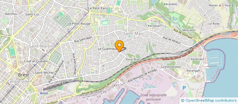 localisation de l'entreprise MOV'IN 3D à BREST