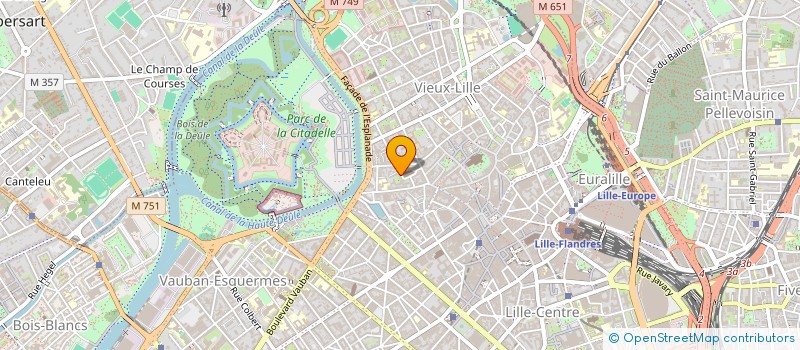 localisation de l'entreprise MOV'IN RAID à LILLE