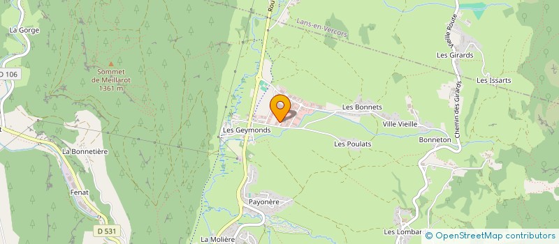 localisation de l'entreprise MOV'IN VERCORS  VILLARD-DE-LANS