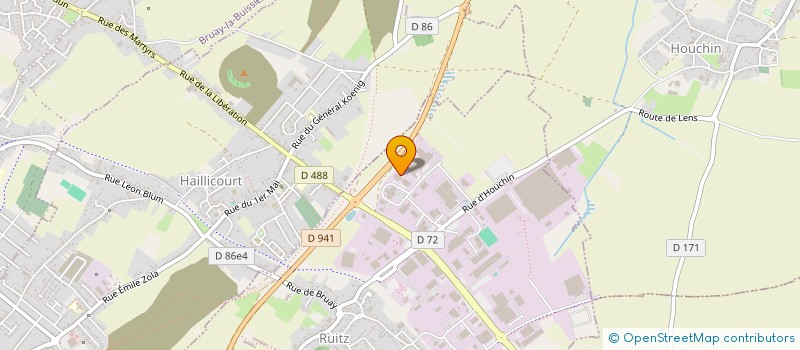 localisation de l'entreprise MOV'NTEC à RUITZ