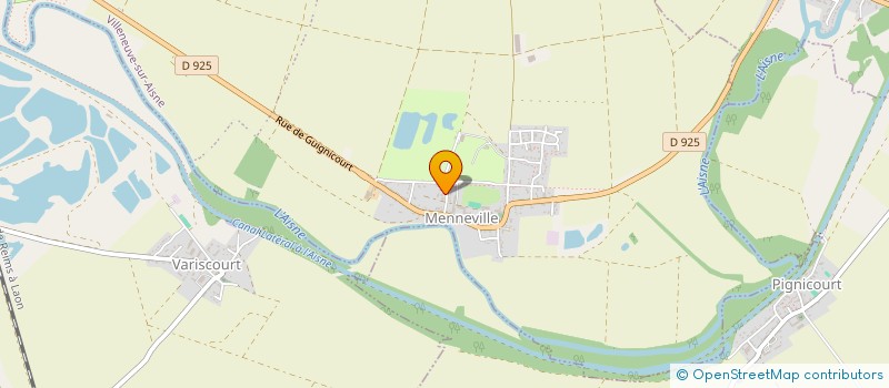 localisation de l'entreprise MOVA INFINITY  VILLENEUVE-SUR-AISNE