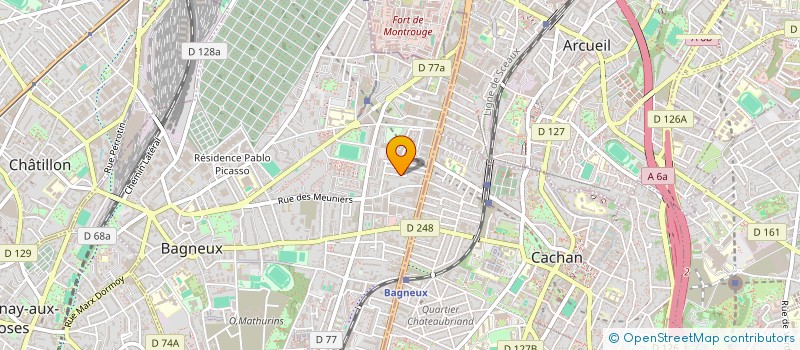 localisation de l'entreprise MOVACTORY à BAGNEUX