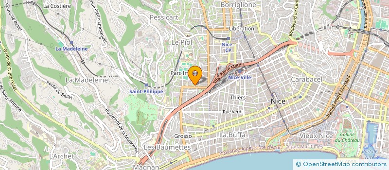 localisation de l'entreprise MOVAHED ART à NICE
