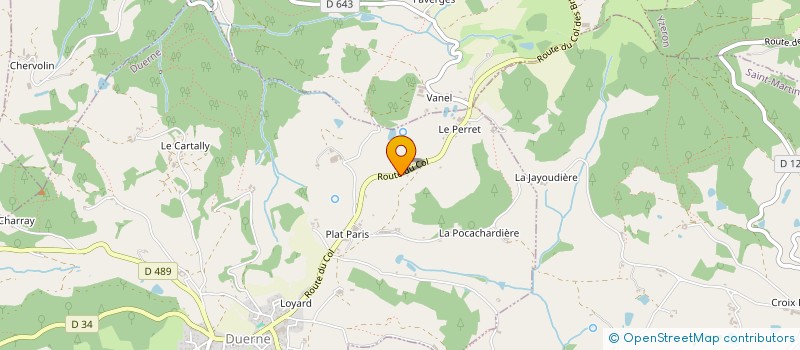 localisation de l'entreprise MOVALO HOLDING  DUERNE