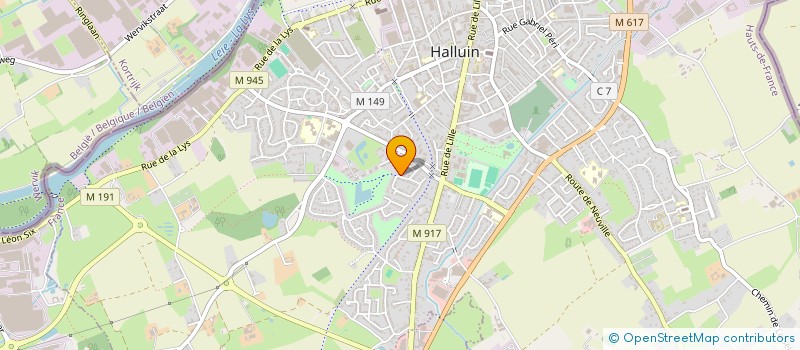 localisation de l'entreprise MOVAN  HALLUIN