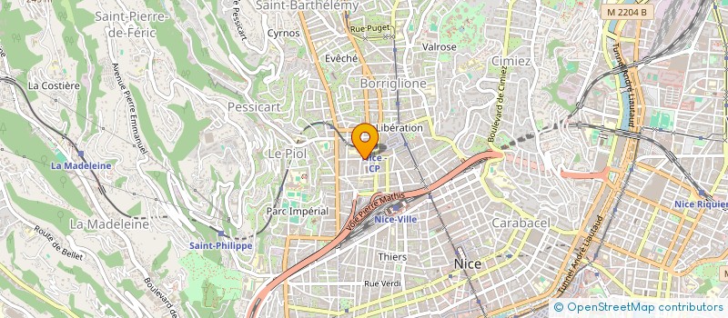 localisation de l'entreprise MOVAZUR à NICE