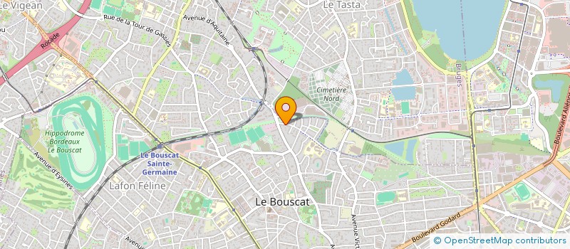 localisation de l'entreprise MOVE 21  LE BOUSCAT