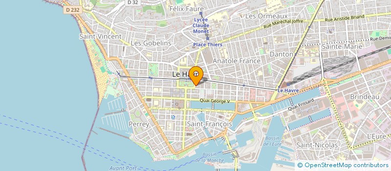 localisation de l'entreprise MOVE  LE HAVRE