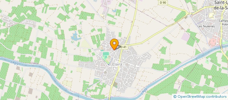 localisation de l'entreprise MOVE 88  CLAIRA