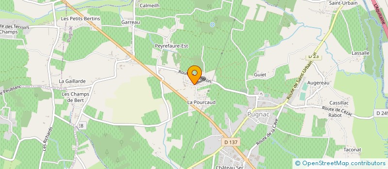 localisation de l'entreprise MOVE AND SMILE  PUGNAC