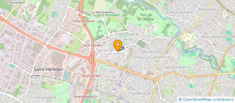 localisation de l'entreprise MOVE AUTO CHATEAUBRIANT  SAINT-HERBLAIN