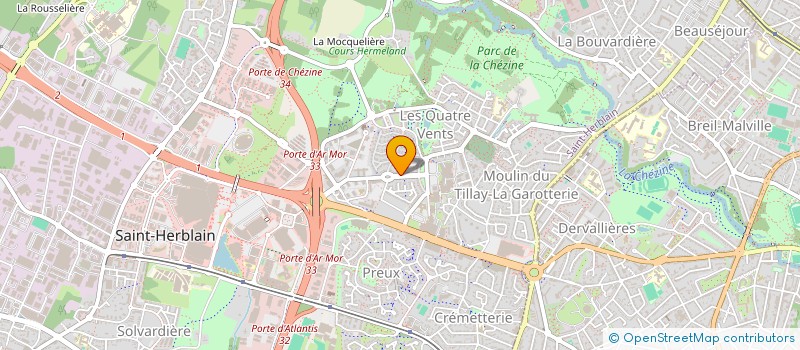 localisation de l'entreprise MOVE AUTO PORNIC à SAINT-HERBLAIN