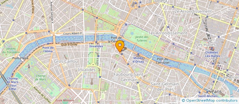 localisation de l'entreprise MOVE BY F.R.  PARIS