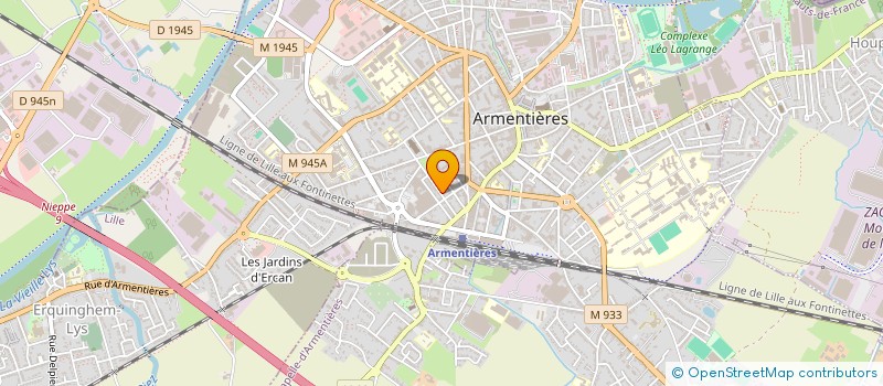 localisation de l'entreprise MOVE ET CHOISIS LE SPORT ! à ARMENTIERES