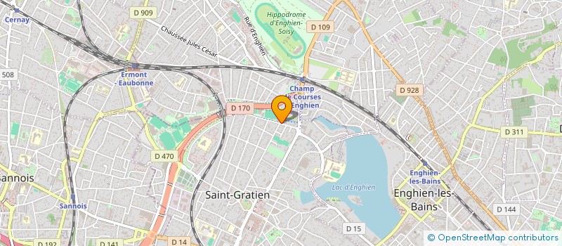 localisation de l'entreprise MOVE-EX  SAINT-GRATIEN