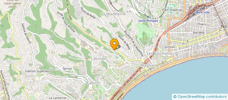 localisation de l'entreprise MOVE FASTLY à NICE