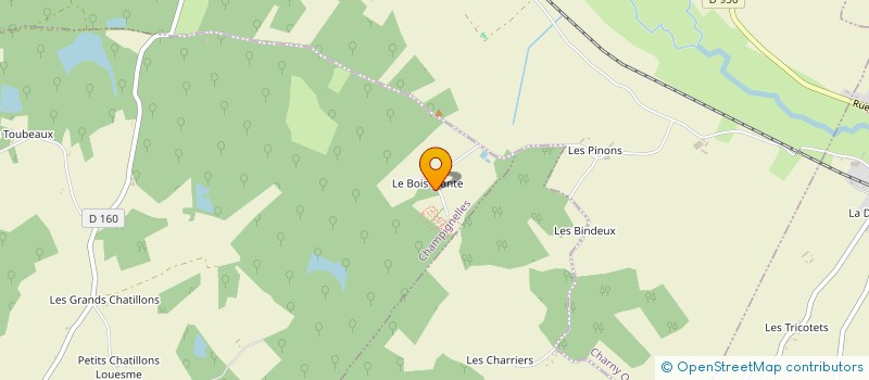 localisation de l'entreprise MOVE IN 19  CHAMPIGNELLES