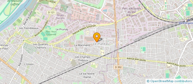 localisation de l'entreprise MOVE IN PARIS  SARTROUVILLE