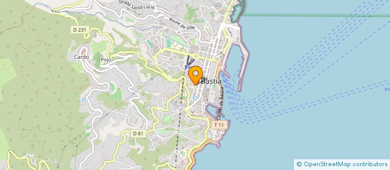 localisation de l'entreprise MOVE INSEME à BASTIA