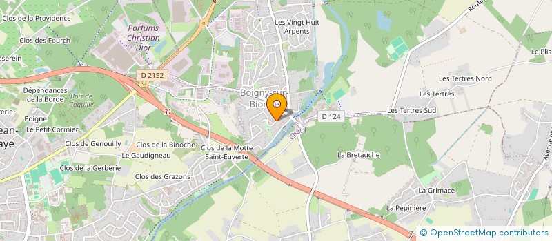 localisation de l'entreprise MOVE&LEARN à BOIGNY-SUR-BIONNE