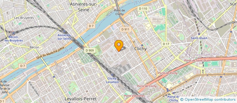 localisation de l'entreprise MOVE MUSE  CLICHY