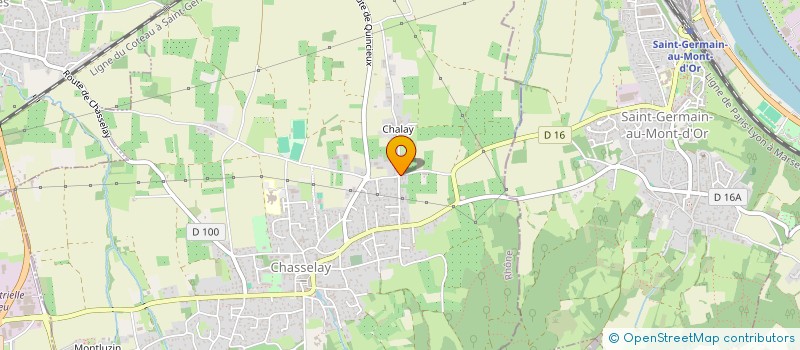 localisation de l'entreprise MOVE MY BRAIN  CHASSELAY