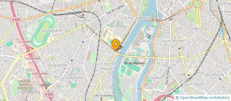localisation de l'entreprise MOVE N RELAX  TOULOUSE
