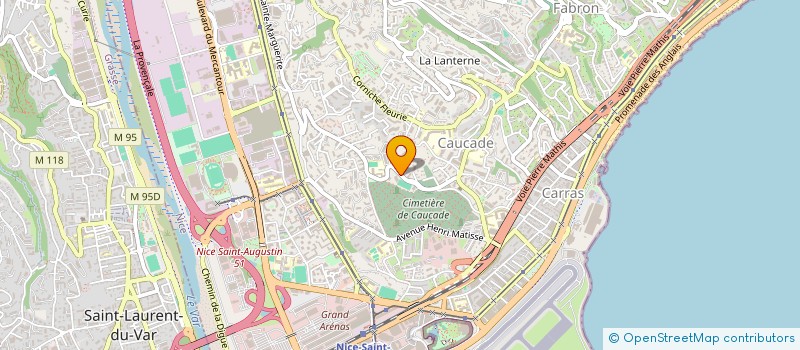 localisation de l'entreprise MOVE OUT PROPERTIES à NICE