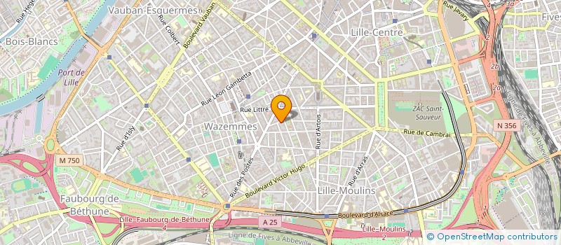 localisation de l'entreprise MOVE PBL à LILLE