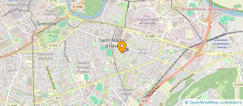 localisation de l'entreprise MOVE SECURITE à SAINT-MARTIN-D'HERES