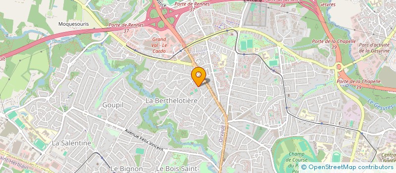 localisation de l'entreprise MOVE TON MEMBER à ORVAULT