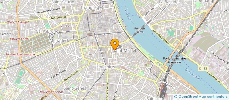 localisation de l'entreprise MOVE UP' 360  BORDEAUX