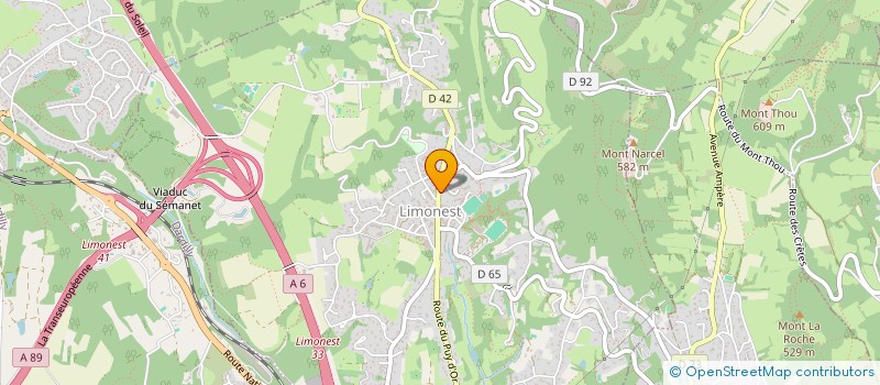 localisation de l'entreprise MOVE UP  LIMONEST