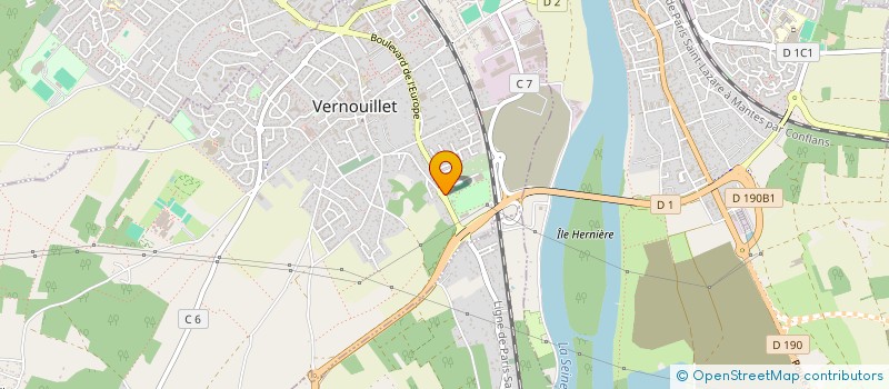localisation de l'entreprise MOVE UP  VERNOUILLET