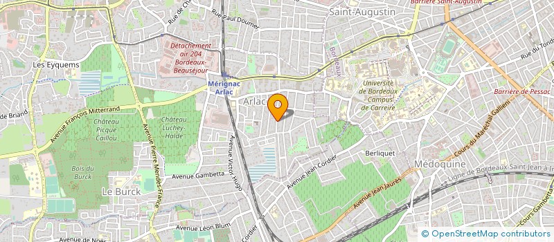 localisation de l'entreprise MOVE UP BEAUTY à MERIGNAC