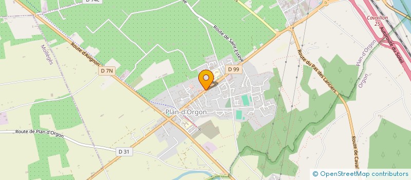 localisation de l'entreprise MOVE YOUR ART à PLAN-D'ORGON