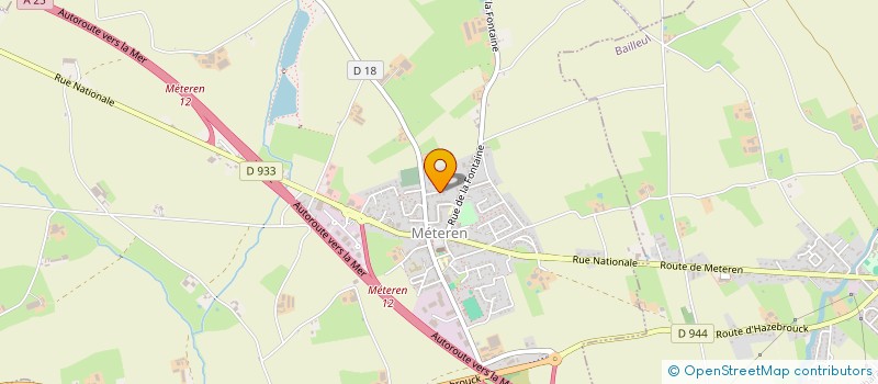 localisation de l'entreprise MOVE YOUR BODY'FIT  METEREN